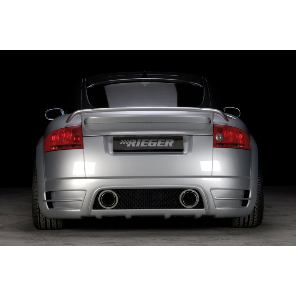Rieger spoiler pod zadní nárazník new Design pro Audi TT 8N kupé, roadster r.v. 98-03, plast ABS bez povrchové úpravy