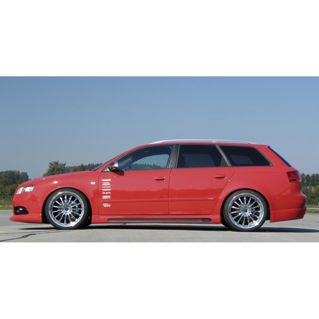 Rieger spoiler pod zadní nárazník pro Audi A4 8E avant, sedan po faceliftu r.v. 11/04-, plast ABS s povrchovou úpravou Carbon-Look