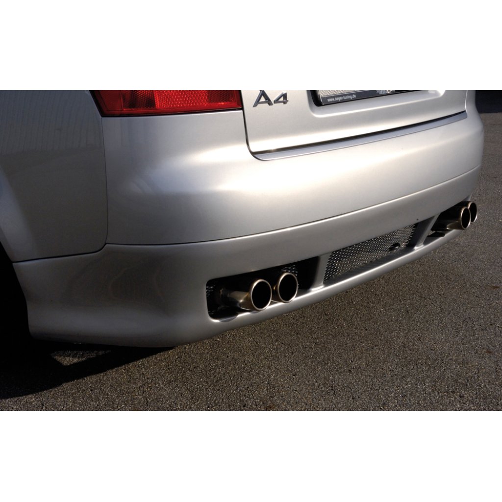 Rieger spoiler pod zadní nárazník pro Audi A4 8E sedan r.v. 11/00-10/04, plast ABS bez povrchové úpravy