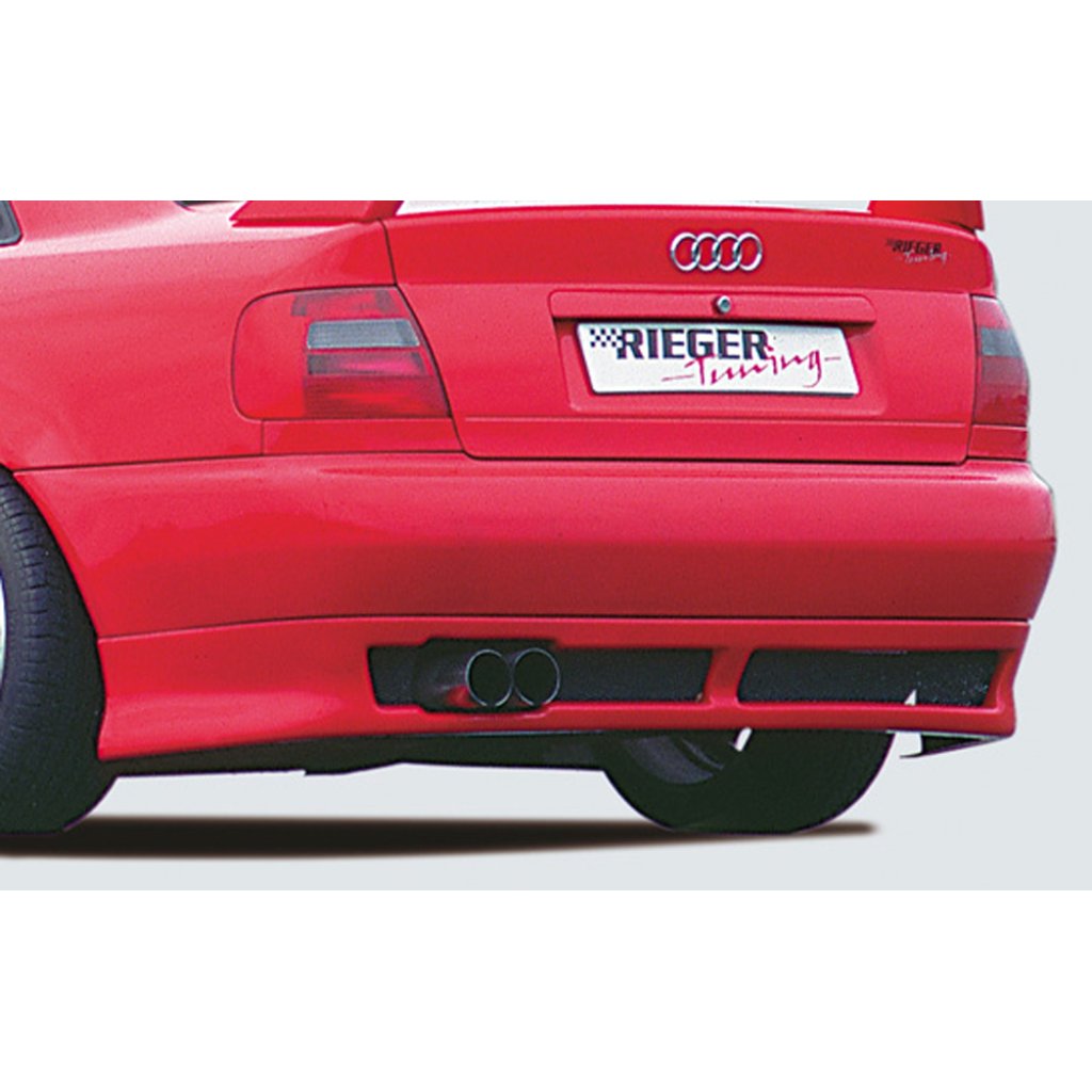 Rieger spoiler pod zadní nárazník pro Audi A4 B5 avant, sedan r.v. 11/94-98, plast ABS bez povrchové úpravy, r.v. 11.1994-1998
