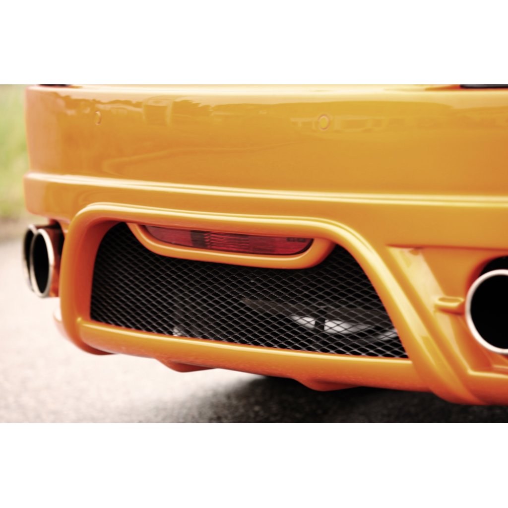 Rieger spoiler pod zadní nárazník pro Audi TT 8J kupé, roadster před faceliftem r.v. 09/06-06/10, plast ABS bez povrchové úpravy, pro vozy s dvojitými koncovkami na obou stranách