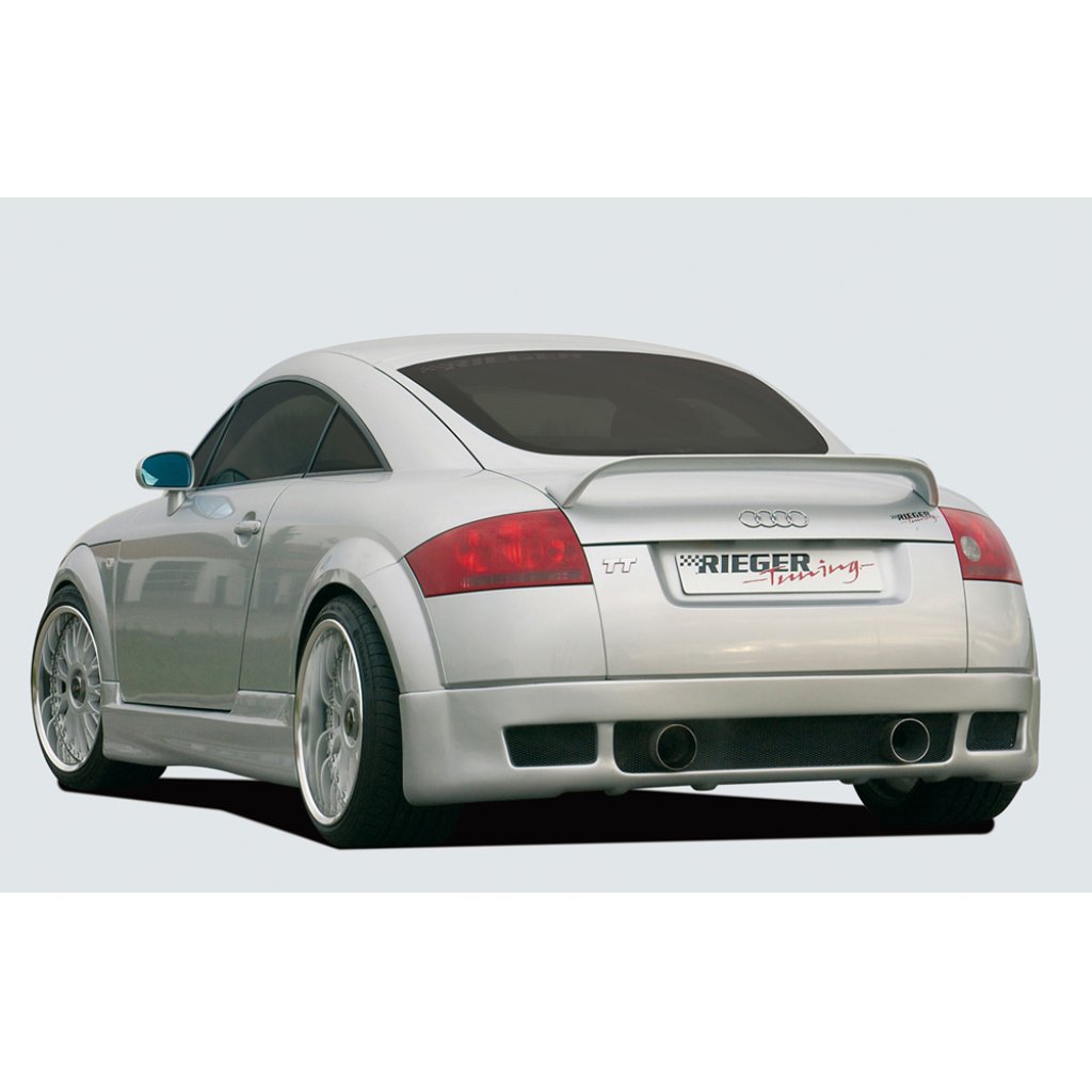 Rieger spoiler pod zadní nárazník pro Audi TT 8N kupé, roadster r.v. 98-03, plast ABS bez povrchové úpravy