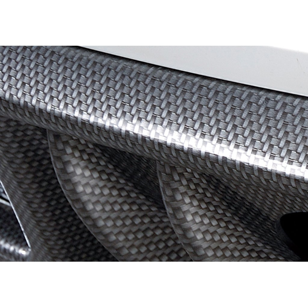 Rieger spoiler pod zadní nárazník pro Fiat 500 312 2-dvéř. r.v. 10/07-, plast ABS s povrchovou úpravou Carbon-Look, pro koncovku vlevo