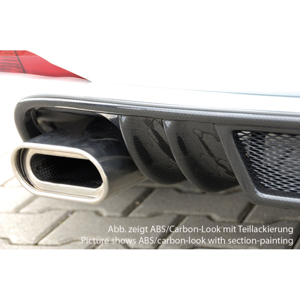 Rieger spoiler pod zadní nárazník pro Fiat Grande Punto 199 3-dvéř., 5-dvéř. r.v. 10/05-, plast ABS bez povrchové úpravy