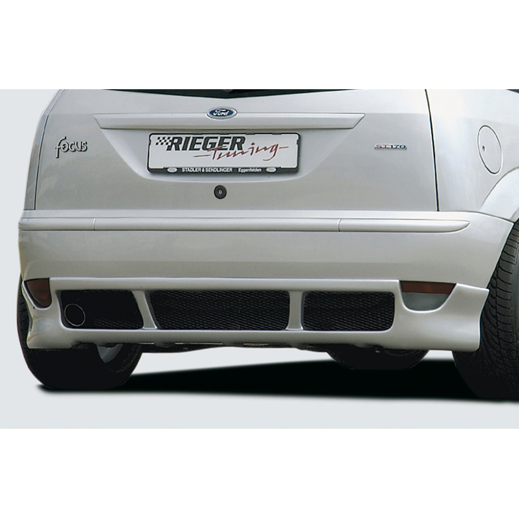 Rieger spoiler pod zadní nárazník pro Ford Focus 1 3-dvéř. r.v. 11/01-, 98-10/01, plast ABS bez povrchové úpravy