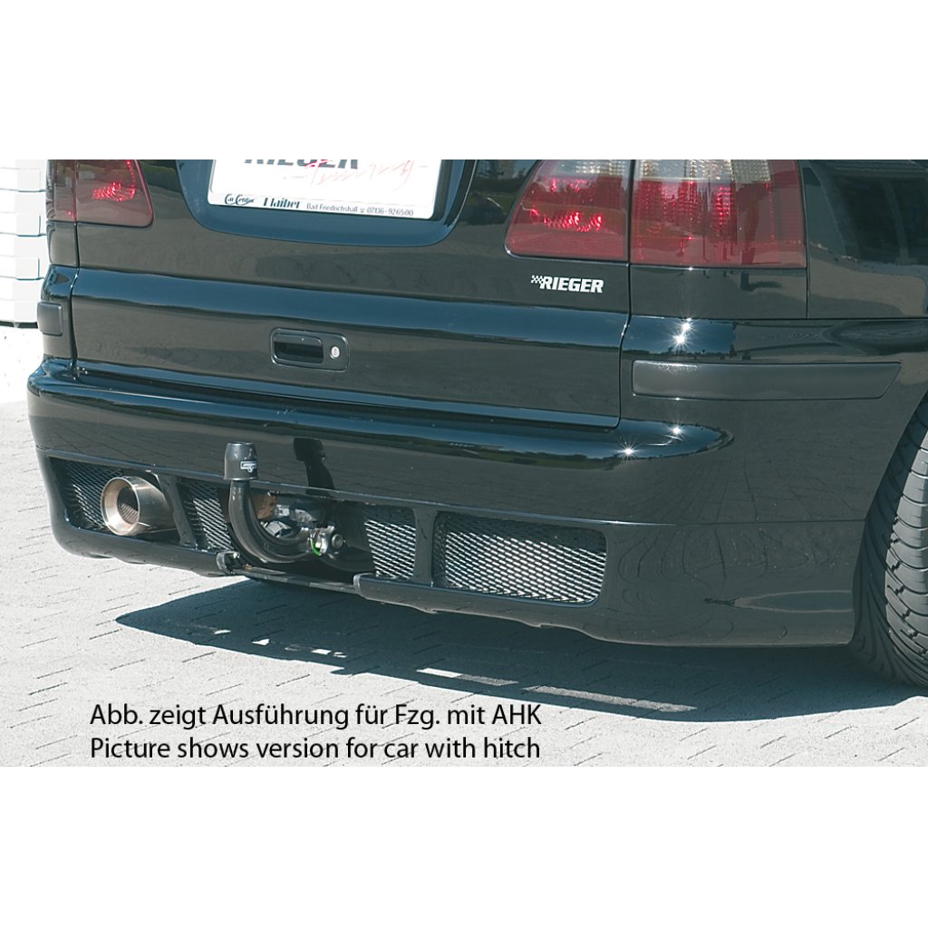 Rieger spoiler pod zadní nárazník pro Ford Galaxy WGR van (model od r.v. 2004) r.v. 01/04-, plast ABS bez povrchové úpravy