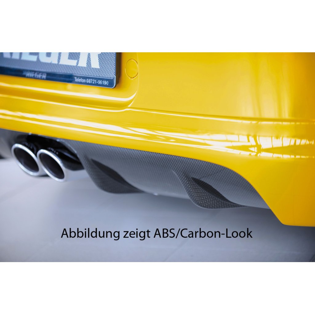 Rieger spoiler pod zadní nárazník pro Porsche Boxster 986 r.v. 09/96-10/04, plast ABS bez povrchové úpravy