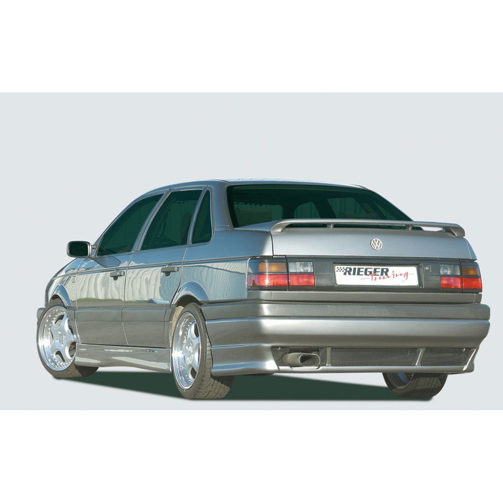 Rieger spoiler pod zadní nárazník pro Volkswagen Passat 35I sedan r.v. -09/93, plast ABS bez povrchové úpravy