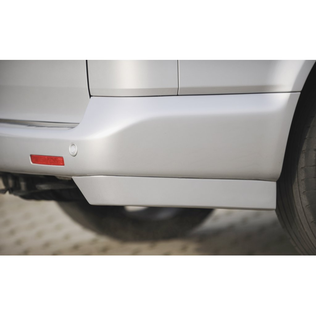 Rieger spoiler pod zadní nárazník pro Volkswagen T5 bus vč. faceliftu r.v. 04/03-08/09, 09/09-, plast ABS bez povrchové úpravy, levý