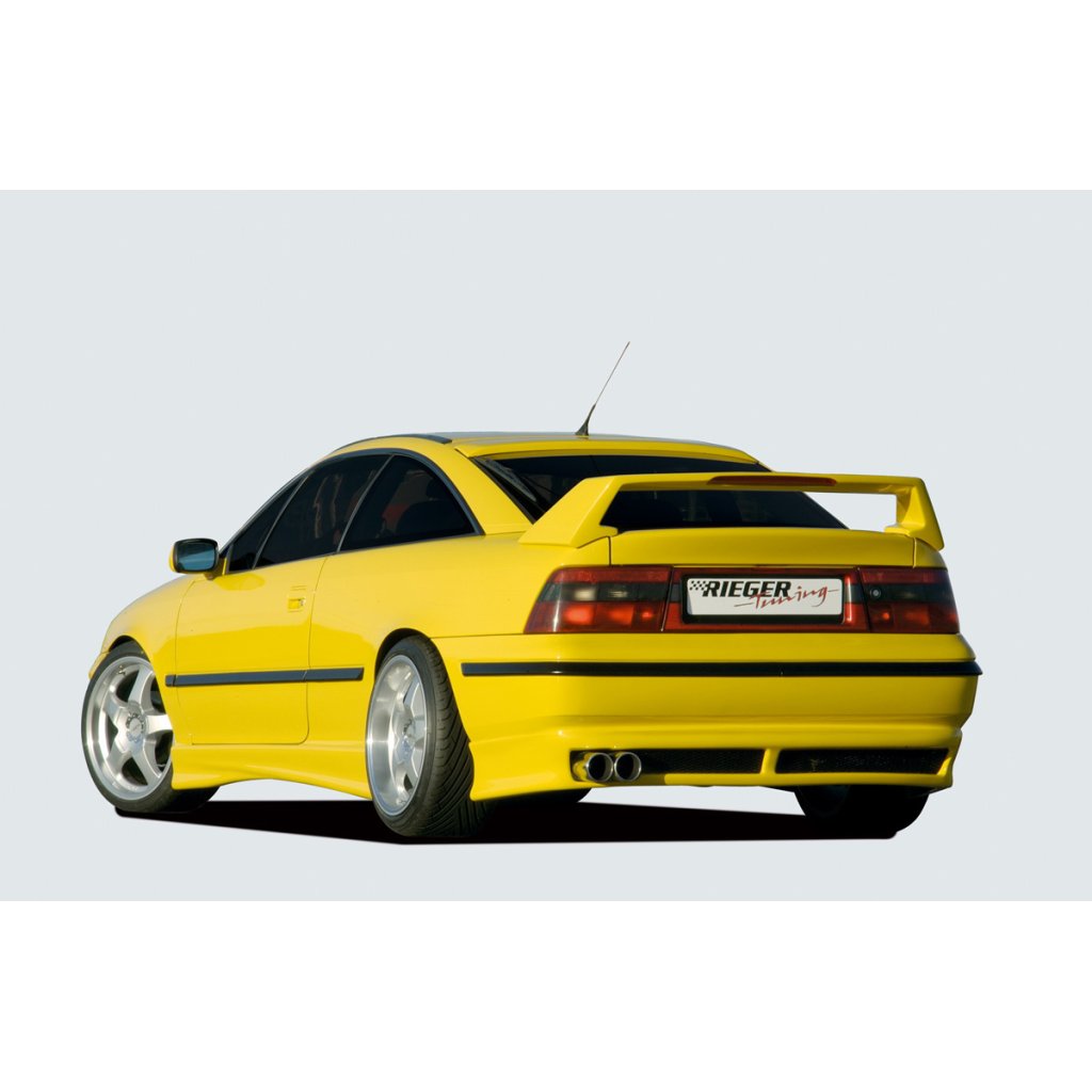 Rieger spoiler pod zadní nárazník widebody I pro Opel Calibra A 3-dvéř. r.v. 03/90-, plast ABS bez povrchové úpravy