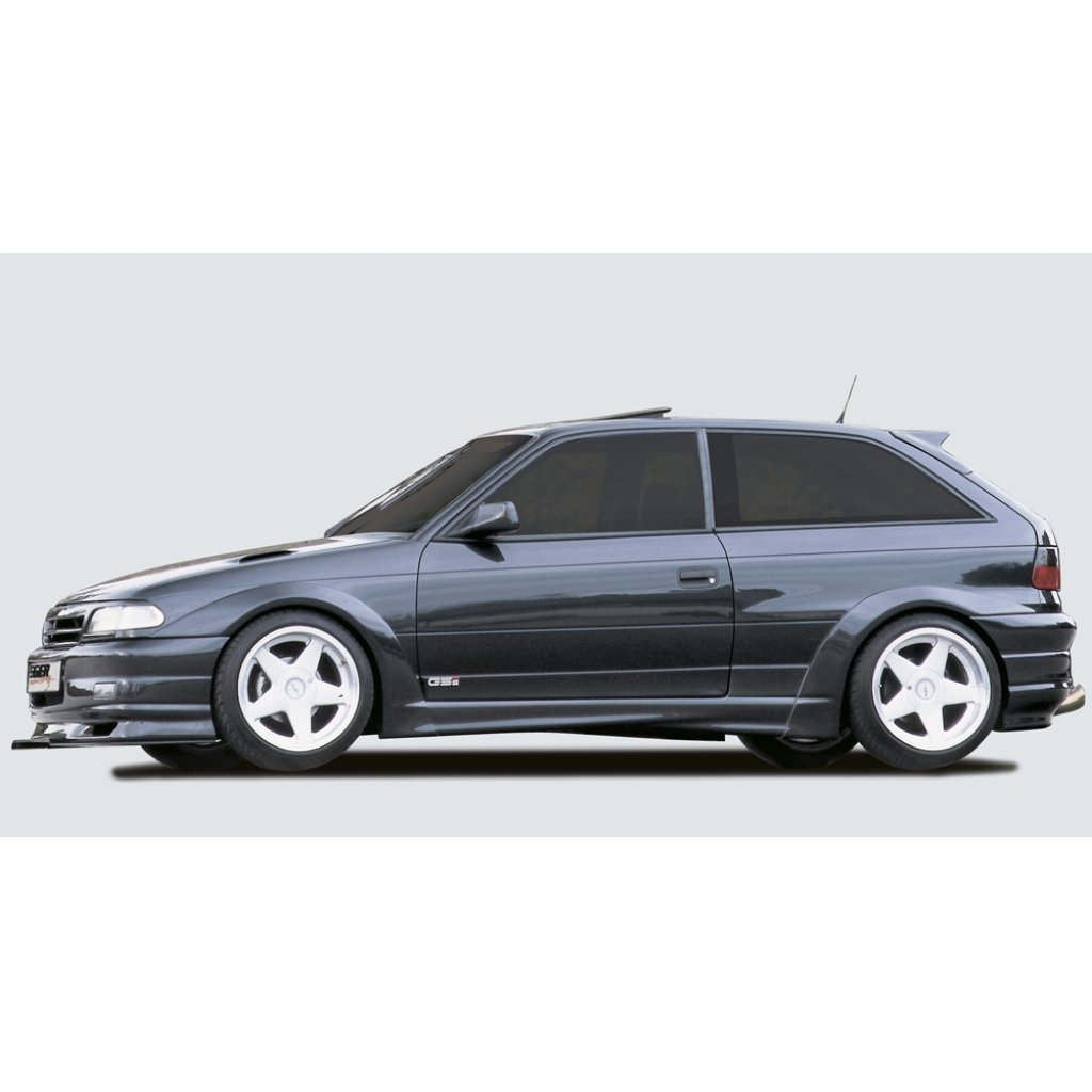 Rieger stříška nad zadní okno pro Opel Astra F hatchback, plast ABS bez povrchové úpravy