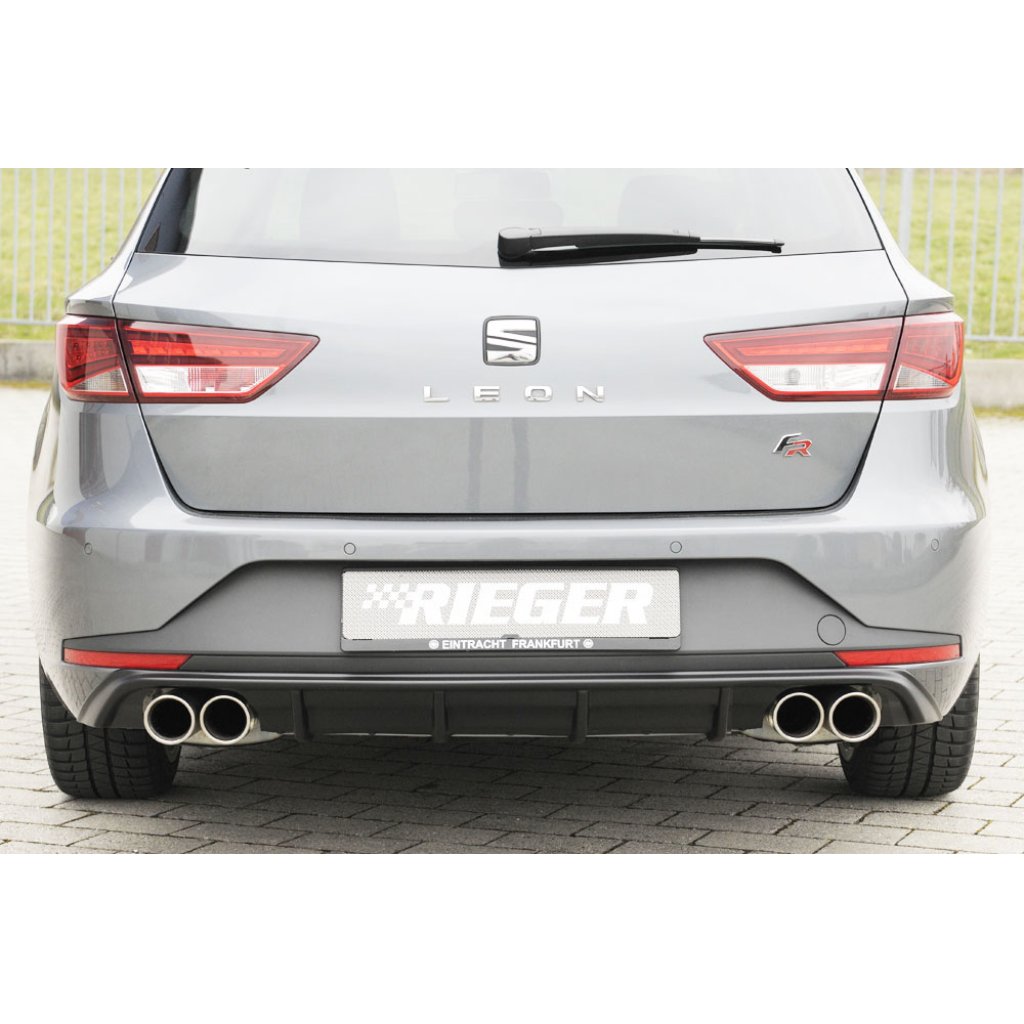Rieger vložka zadního nárazníku (88104) pro Seat Leon FR 5F 5-dvéř. (ST/Combi) před faceliftem