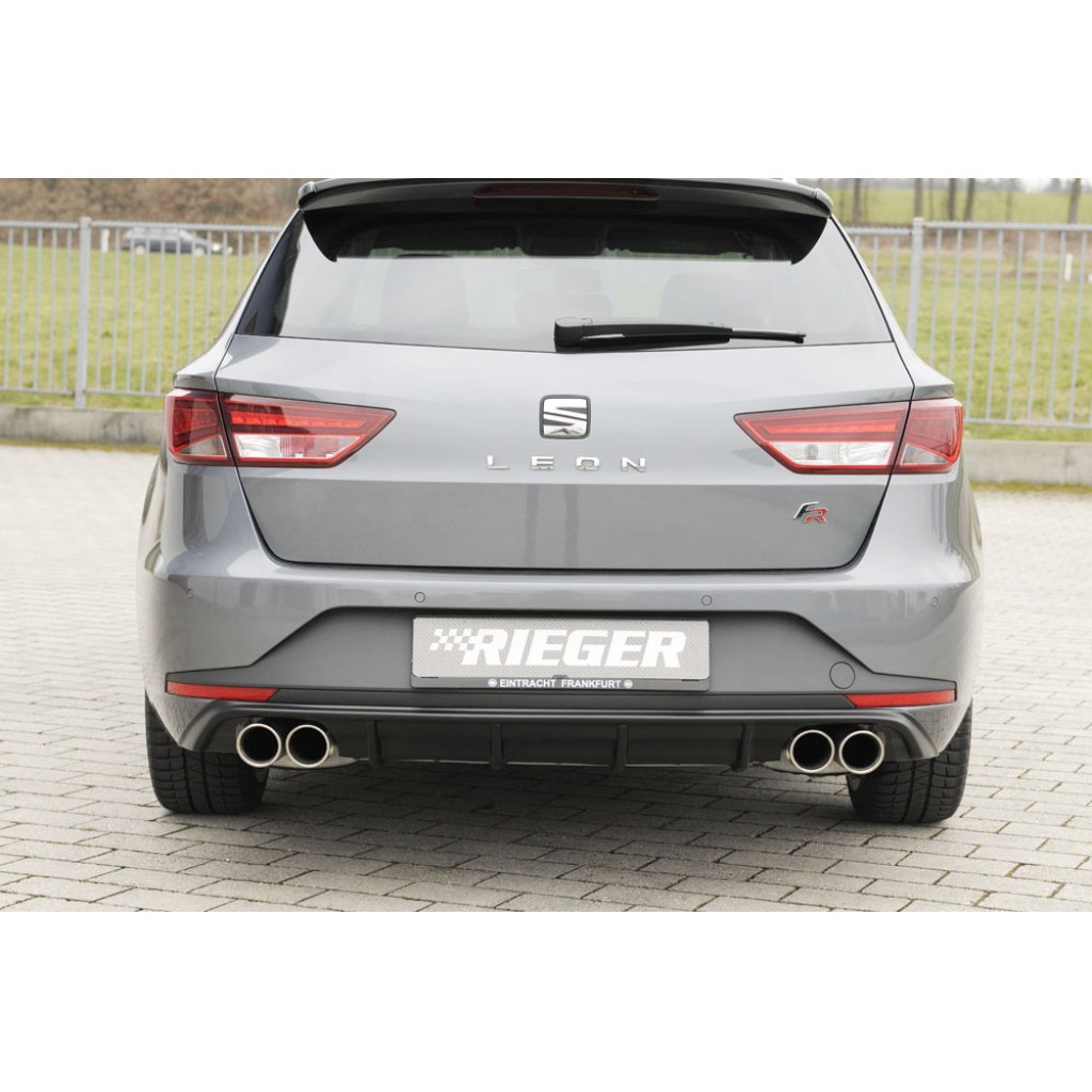 Rieger vložka zadního nárazníku (88104) pro Seat Leon FR 5F 5-dvéř. (ST/Combi) před faceliftem
