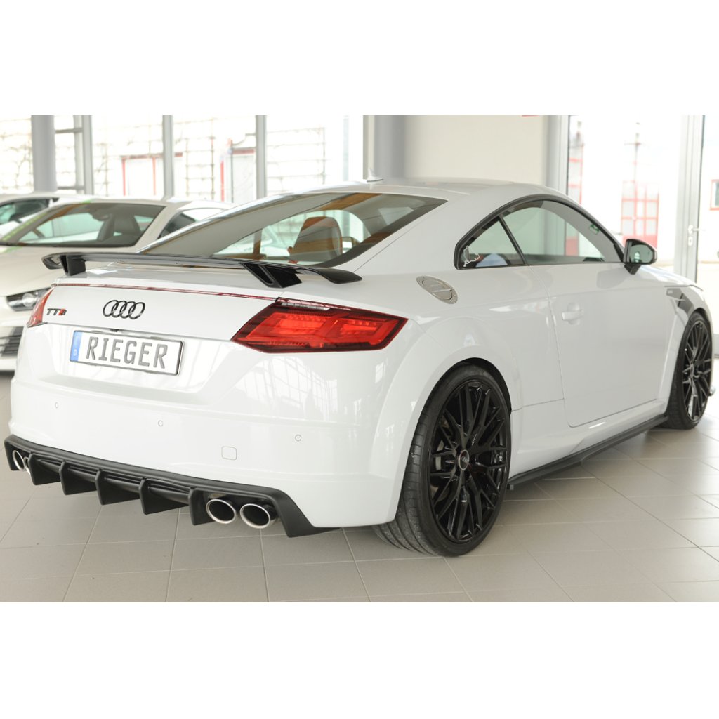 Rieger vložka zadního nárazníku pro Audi TT 8J-FV, 8S roadster, plast ABS bez povrchové úpravy