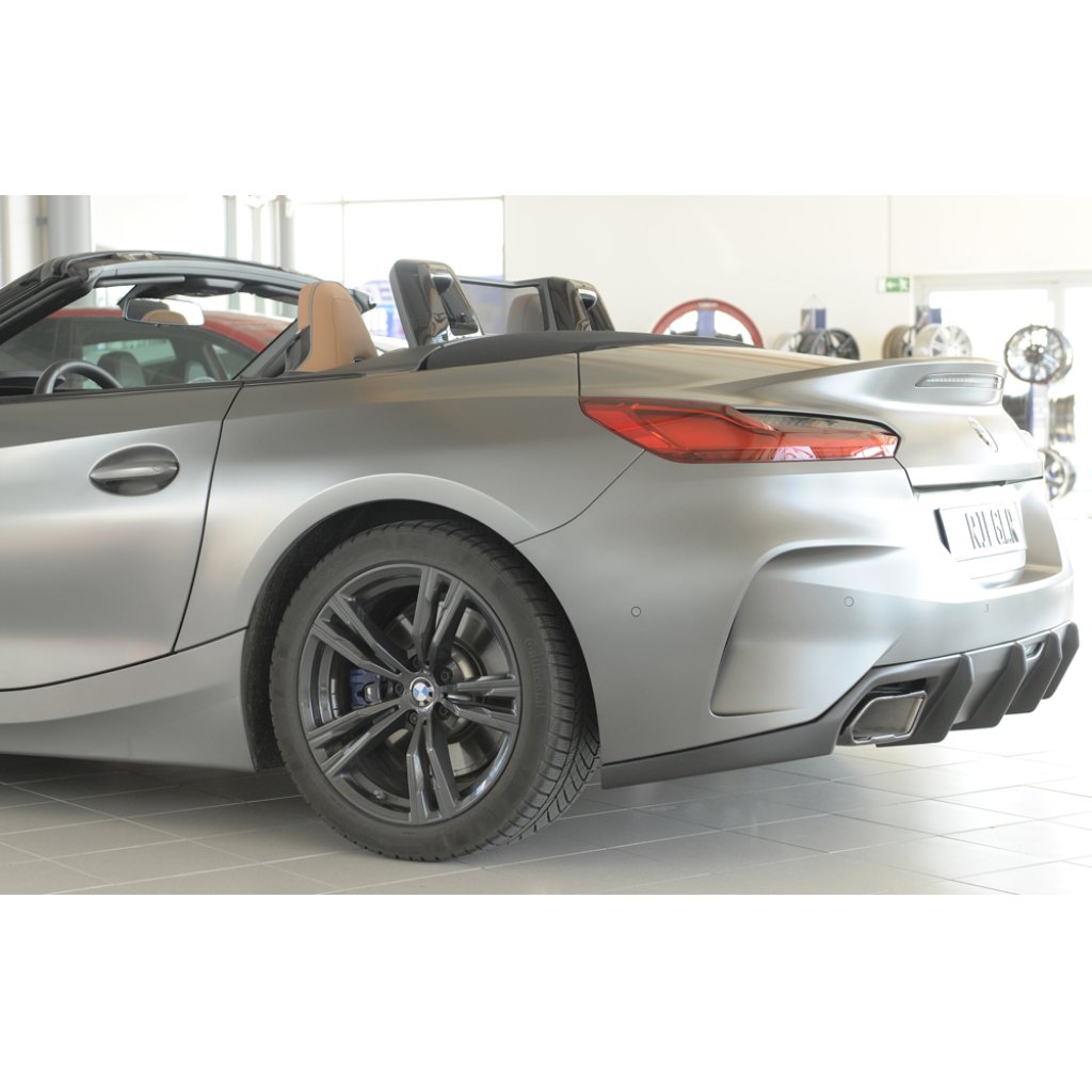 Rieger vložka zadního nárazníku pro BMW Z4 G29, G4Z roadster, plast ABS bez povrchové úpravy
