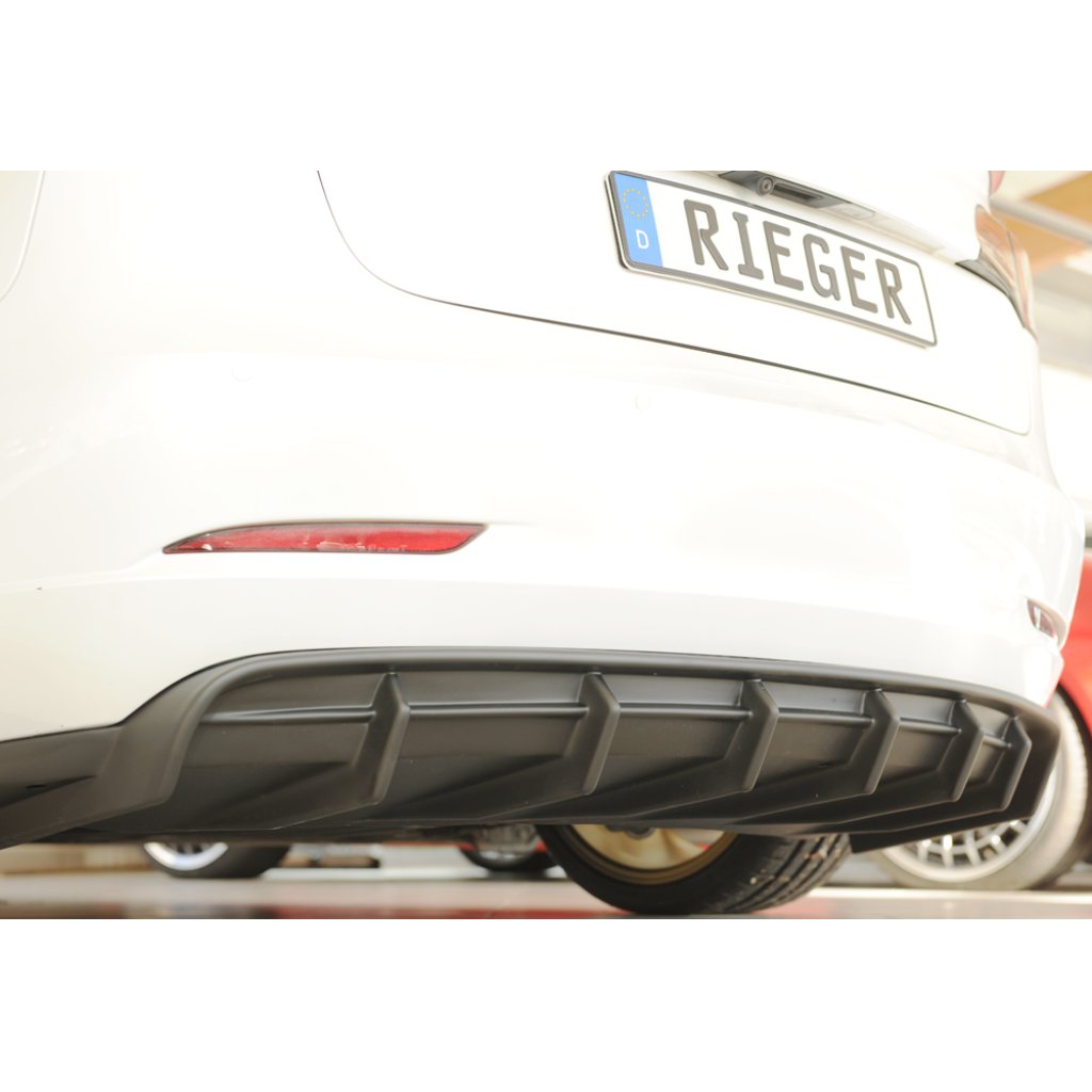 Rieger vložka zadního nárazníku pro Tesla Model 3 003, plast ABS bez povrchové úpravy