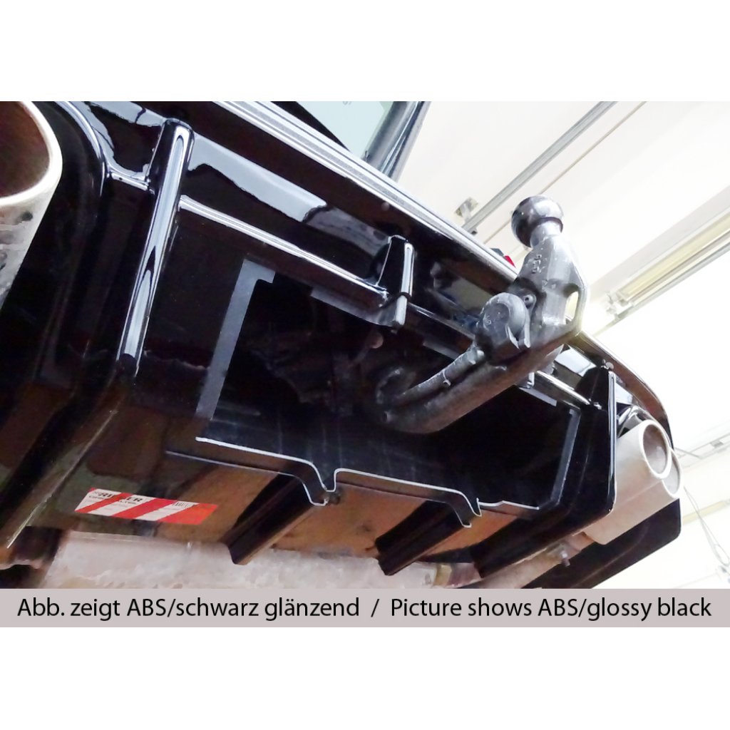 Rieger vložka zadního nárazníku (pro vozy s tažným zařízením) pro Seat Ateca Cupra 5FP, plast ABS bez povrchové úpravy