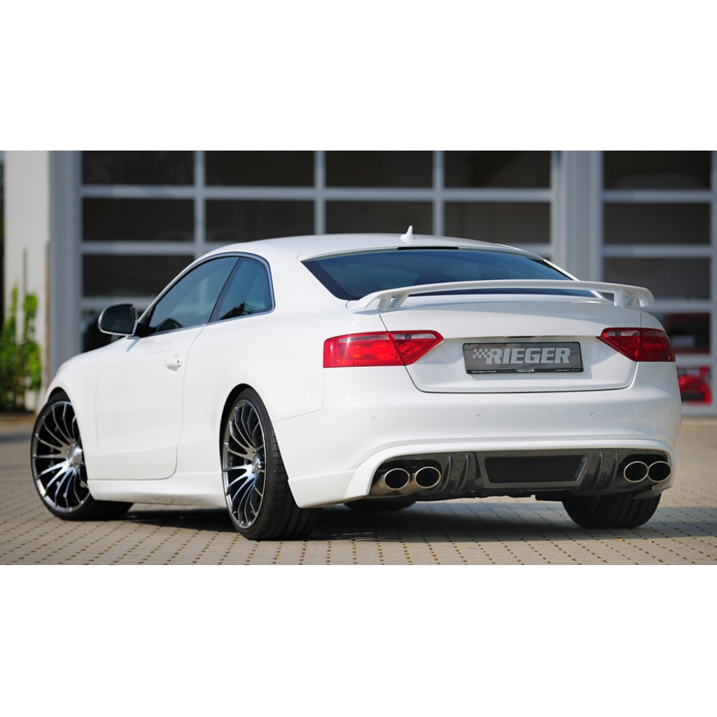 Rieger zadní křídlo pro Audi A5 S5 B8, B81 kabriolet, kupé vč. faceliftu