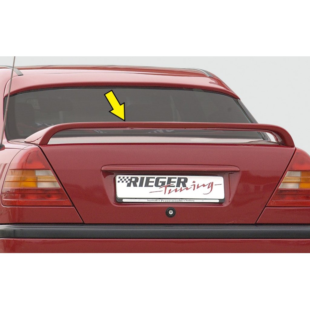 Rieger zadní křídlo pro Mercedes třída C W202 sedan, bez třetího brzdového světla