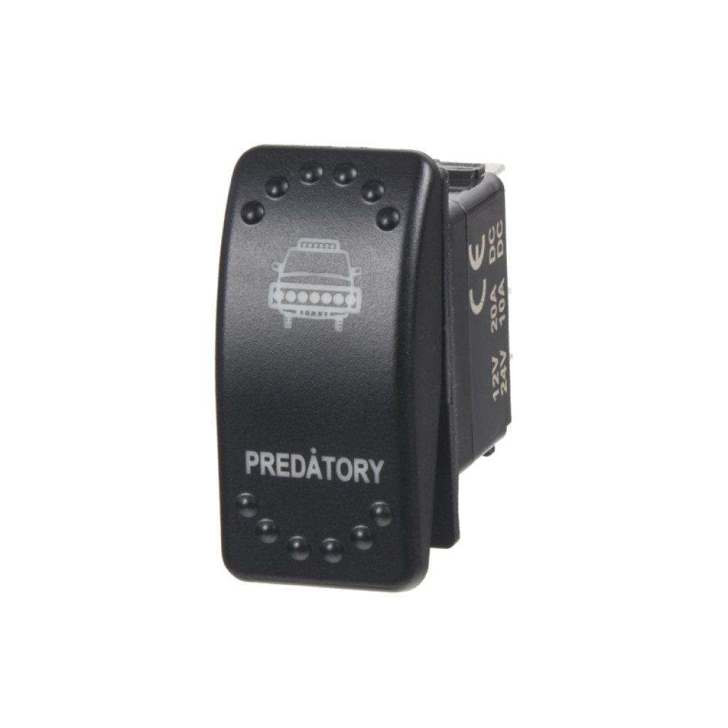 Rocker spínač PREDÁTORY 12/24V
