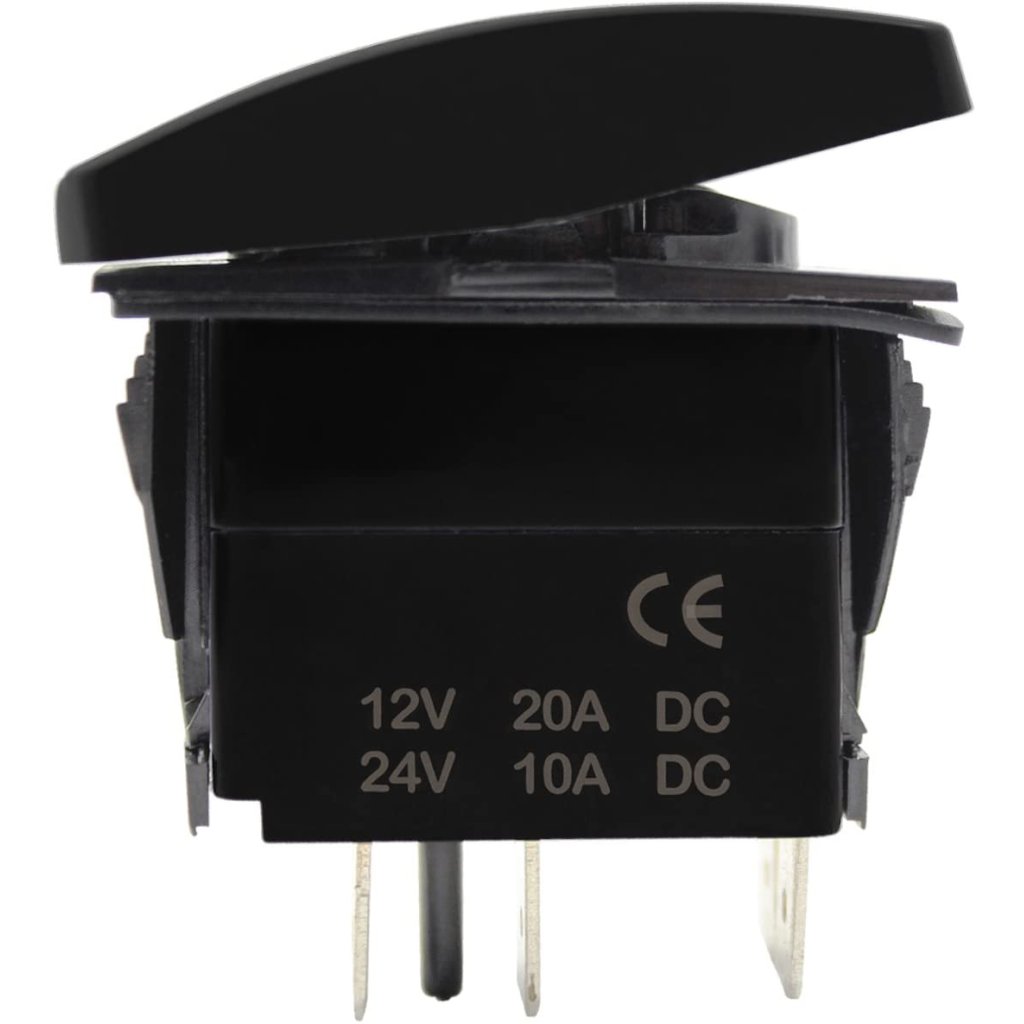 Rocker2 spínač AUXILIARY BATTERY 12/24V