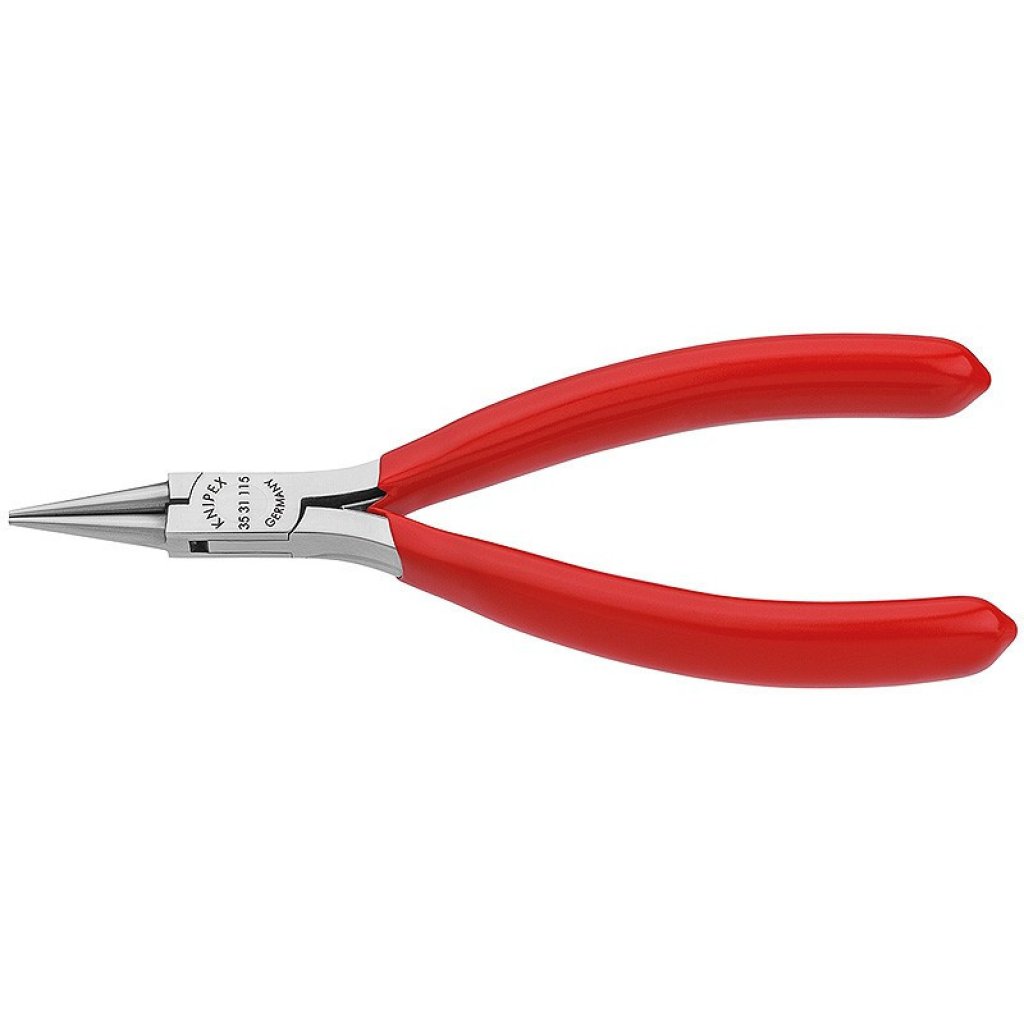 Rovné kulaté kleště 115 mm Knipex pro elektroniku - 3531115