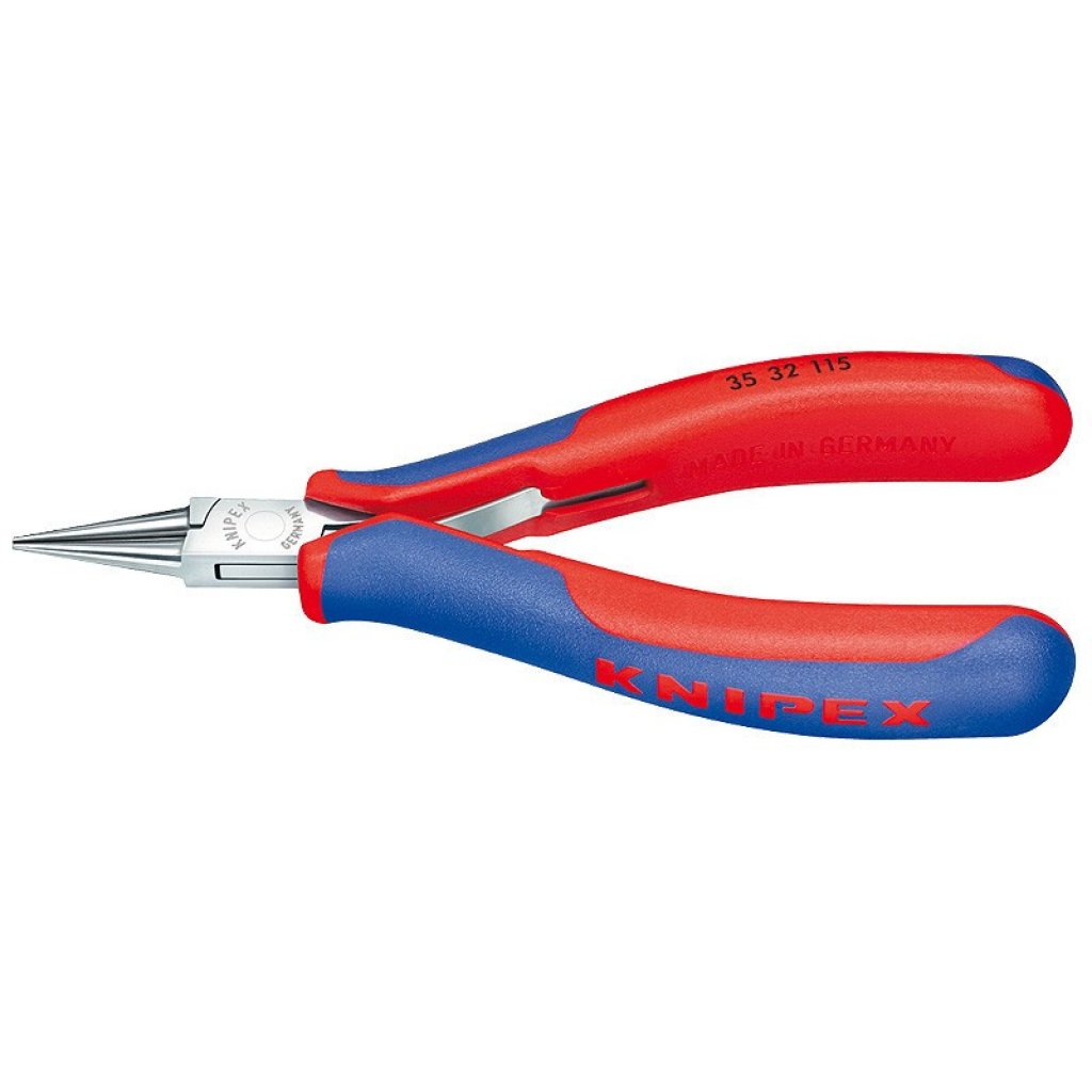 Rovné kulaté kleště 115 mm Knipex pro elektroniku - 3532115