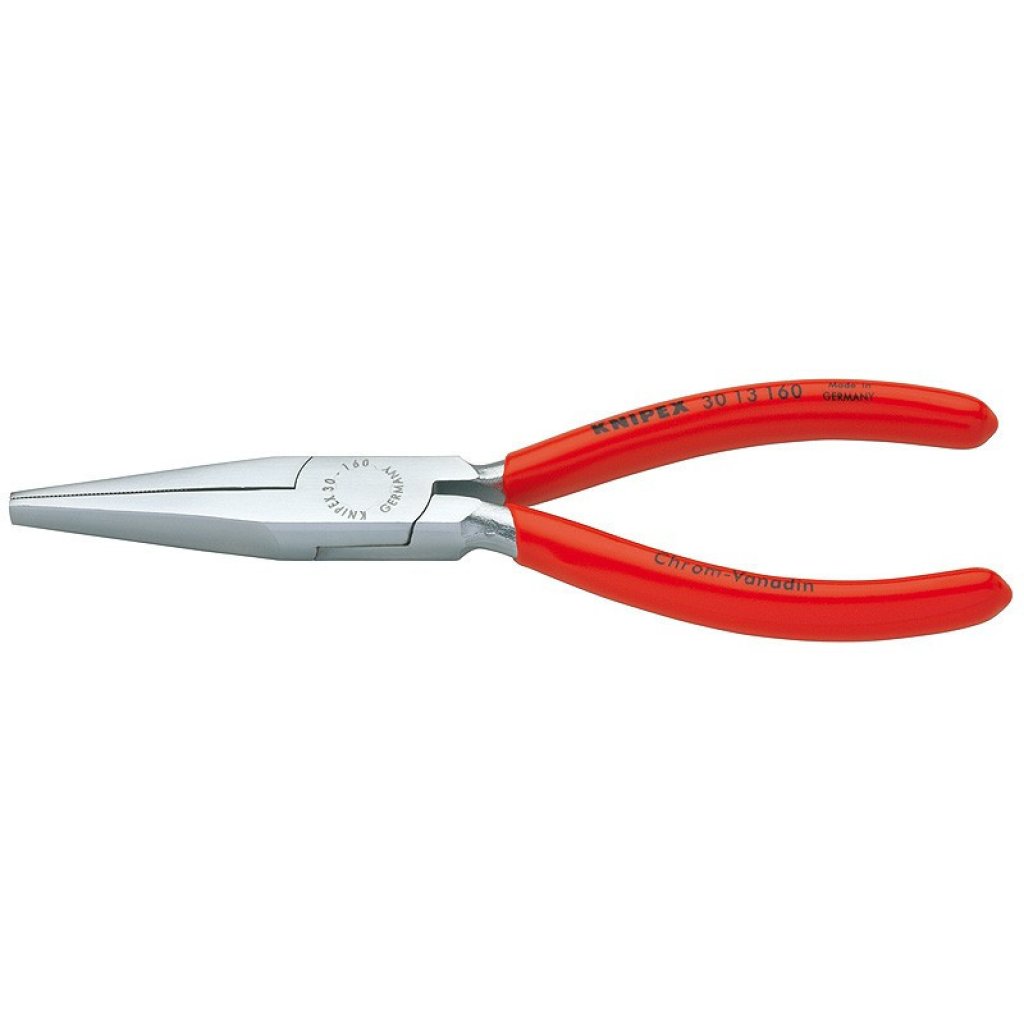 Rovné ploché kleště 140 mm Knipex typu Langbeck chromované - 3013140