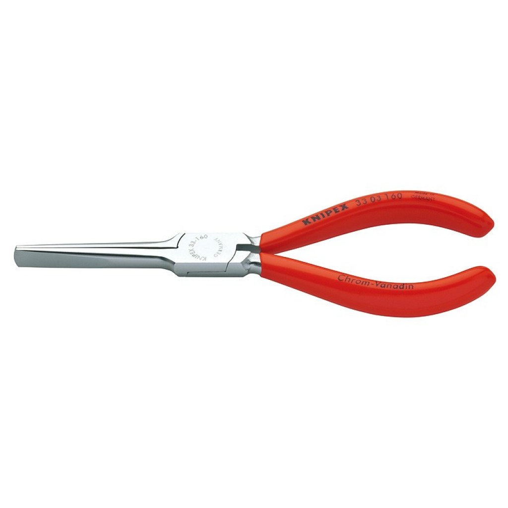 Rovné ploché kleště 160 mm Knipex chromované - 3303160