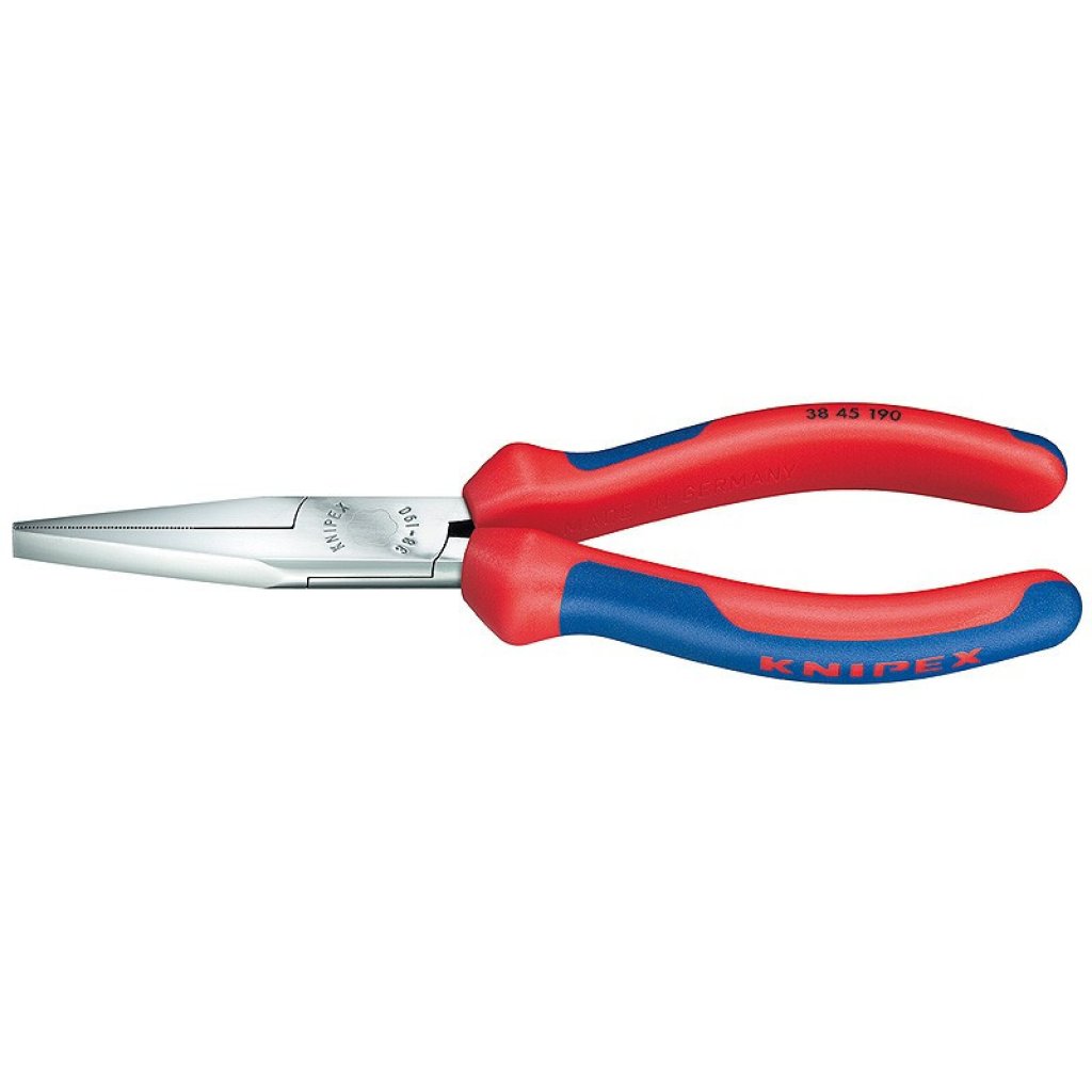 Rovné ploché kleště 190 mm Knipex pro mechaniky chromované - 3845190