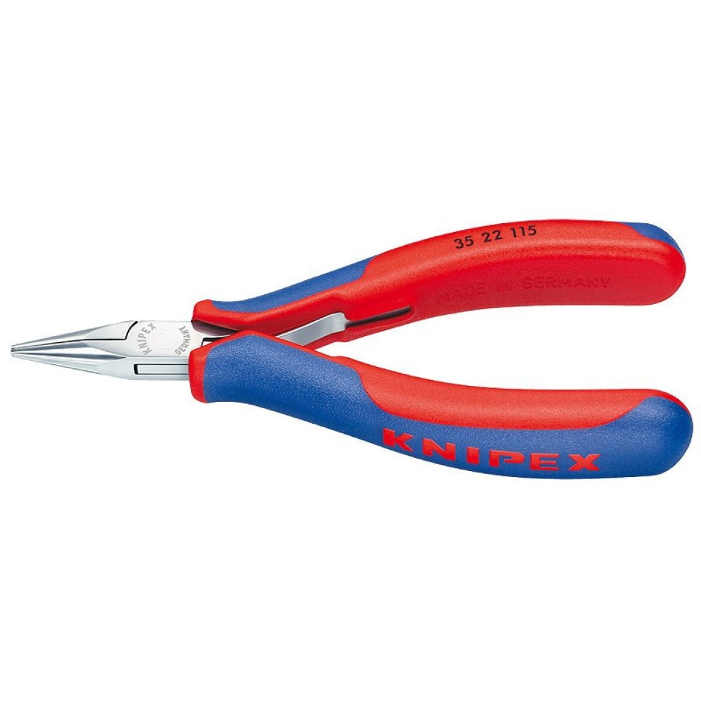 Rovné půlkulaté kleště 115 mm Knipex pro elektroniku - 3522115