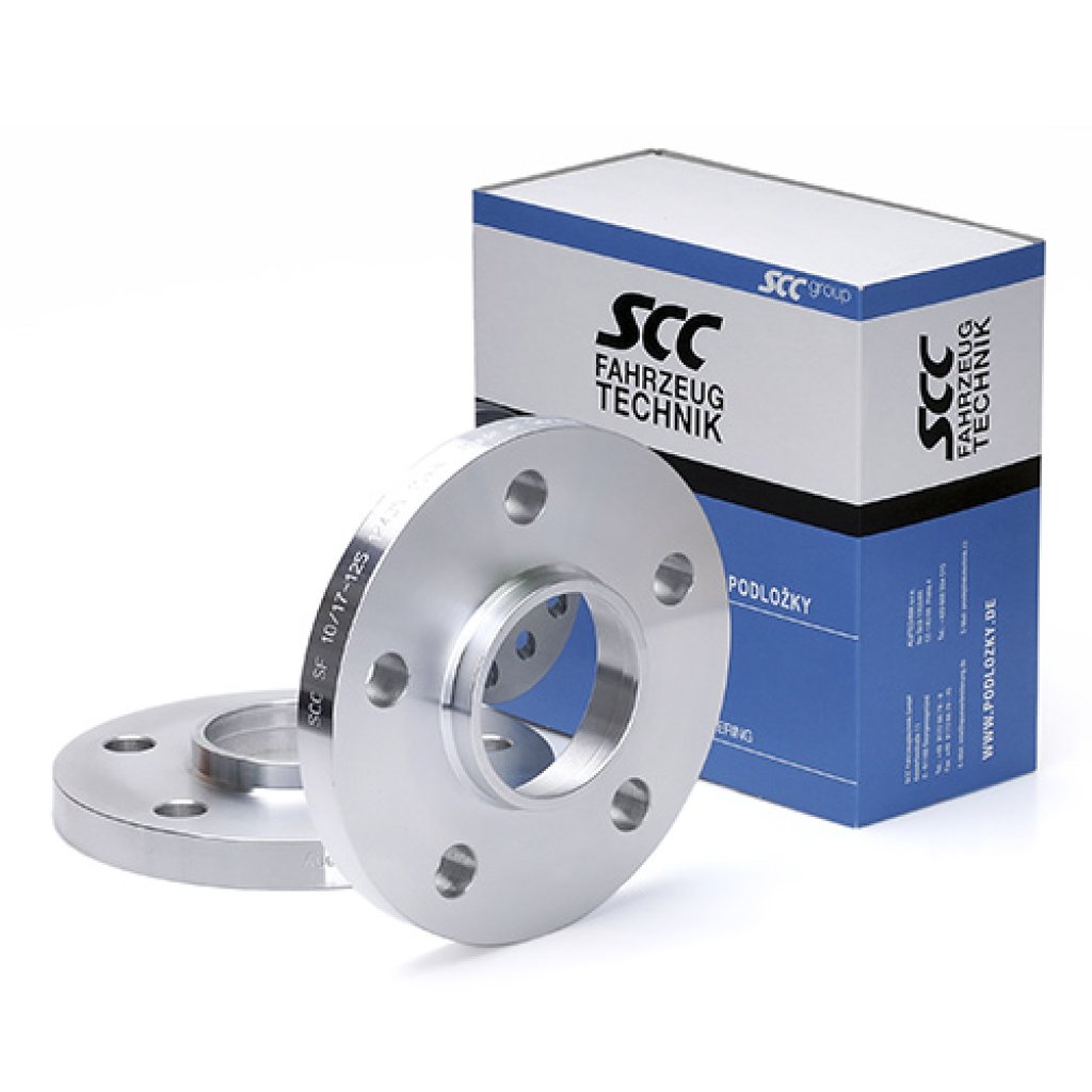 Rozšiřovací podložky 10mm 5/118-71,1 (SCC 12038)(A=8mm B=1mm viz nákres) 2ks
