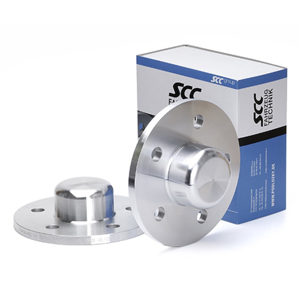 Rozšiřovací podložky 12mm 5/112-66,6 (SCC 12367) s krytkou, 2ks