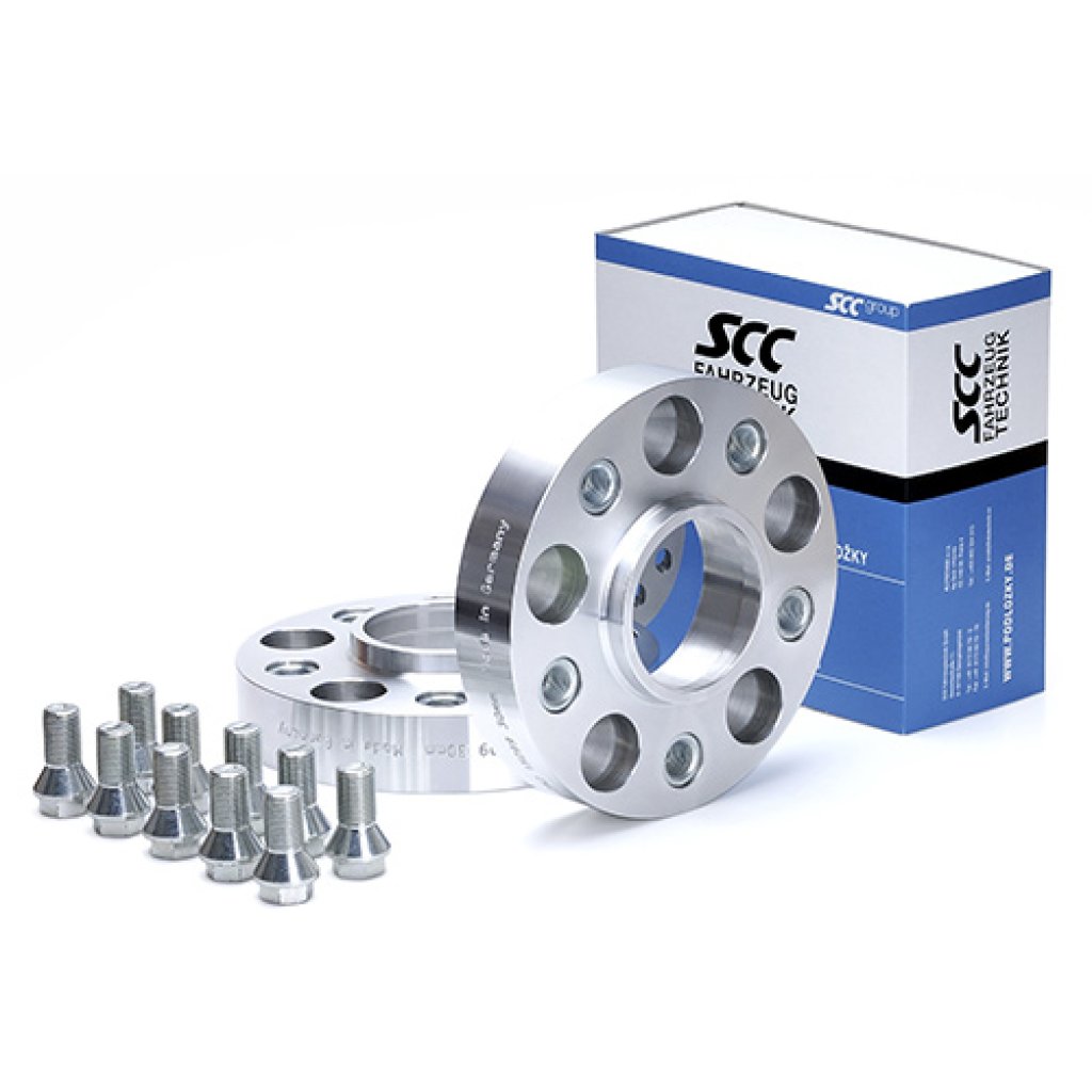 Rozšiřovací podložky 30mm 5/114,3-67,1 (šrouby M14x1,5)(SCC 13403B) 2ks