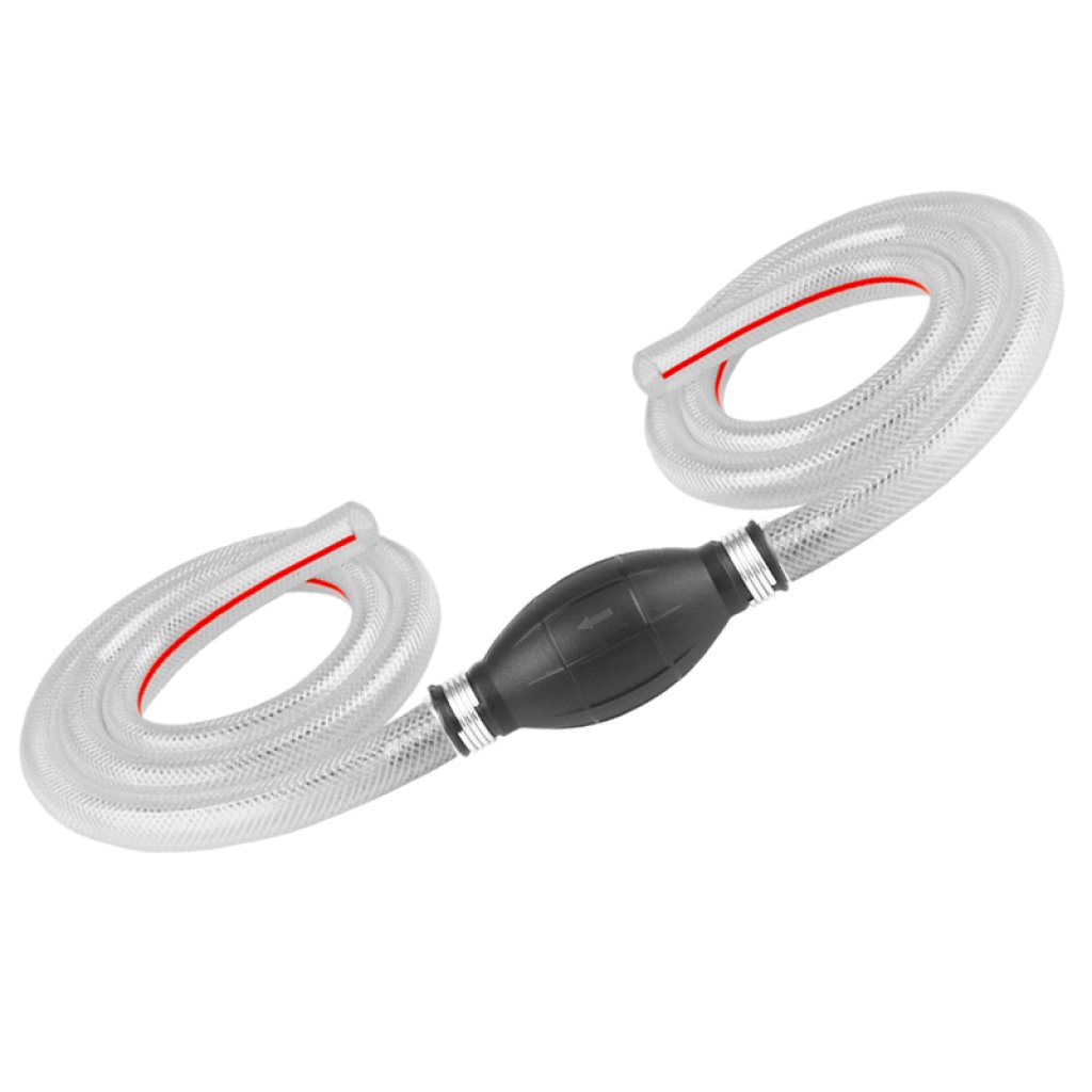 Ruční přečerpávací pumpička se zpětným ventilem pr.12mm + hadice 2x1m, 86076