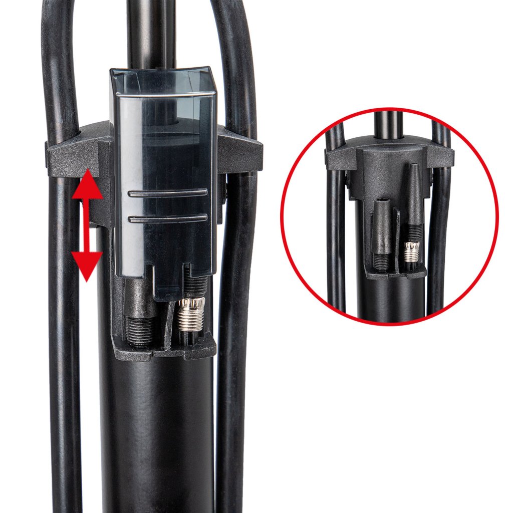 Ruční pumpička s manometrem 11 BAR HEYNER AeroStar PRO, 216200