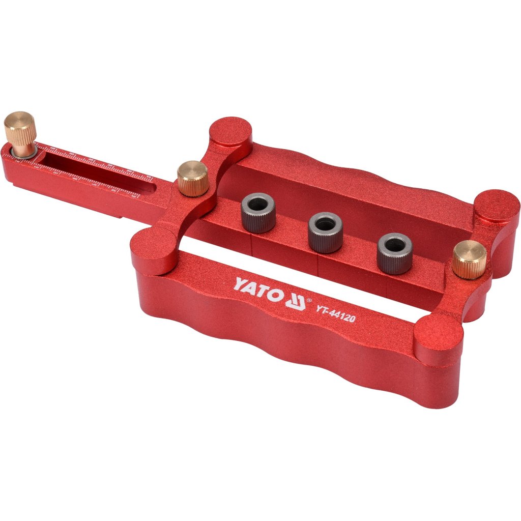 Šablona na vrtání otvorů pro hmoždinky, 6, 8, 10 mm - YT-44120