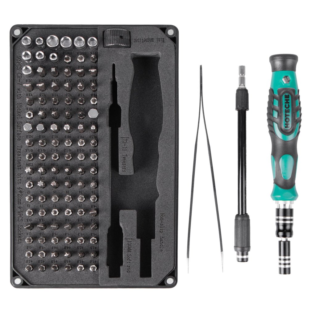 Sada bitů s adaptérem pro jemnou mechaniku, 106 ks - HT251106