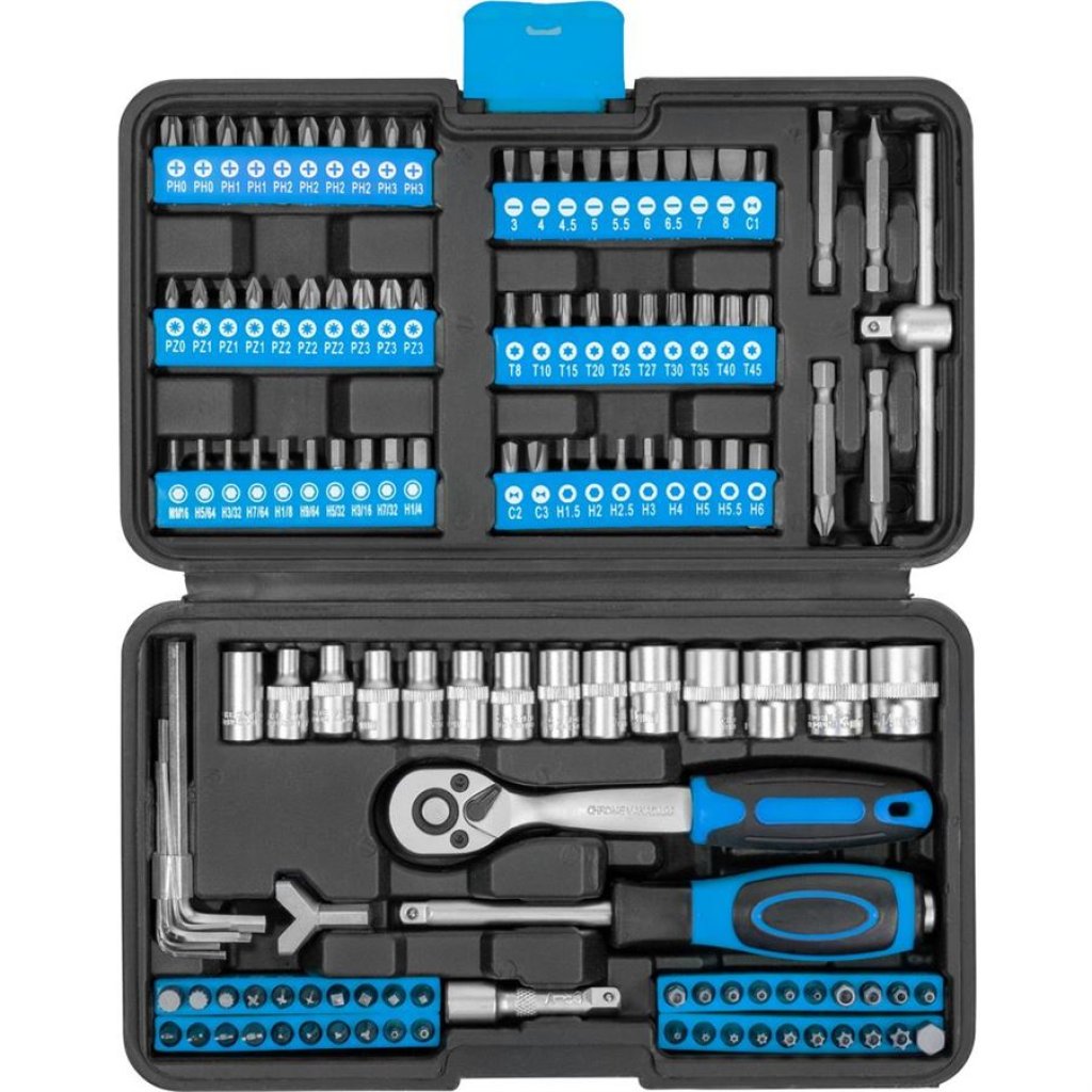 Sada bitů s gola sadou 1/4", 130 ks - GU39001