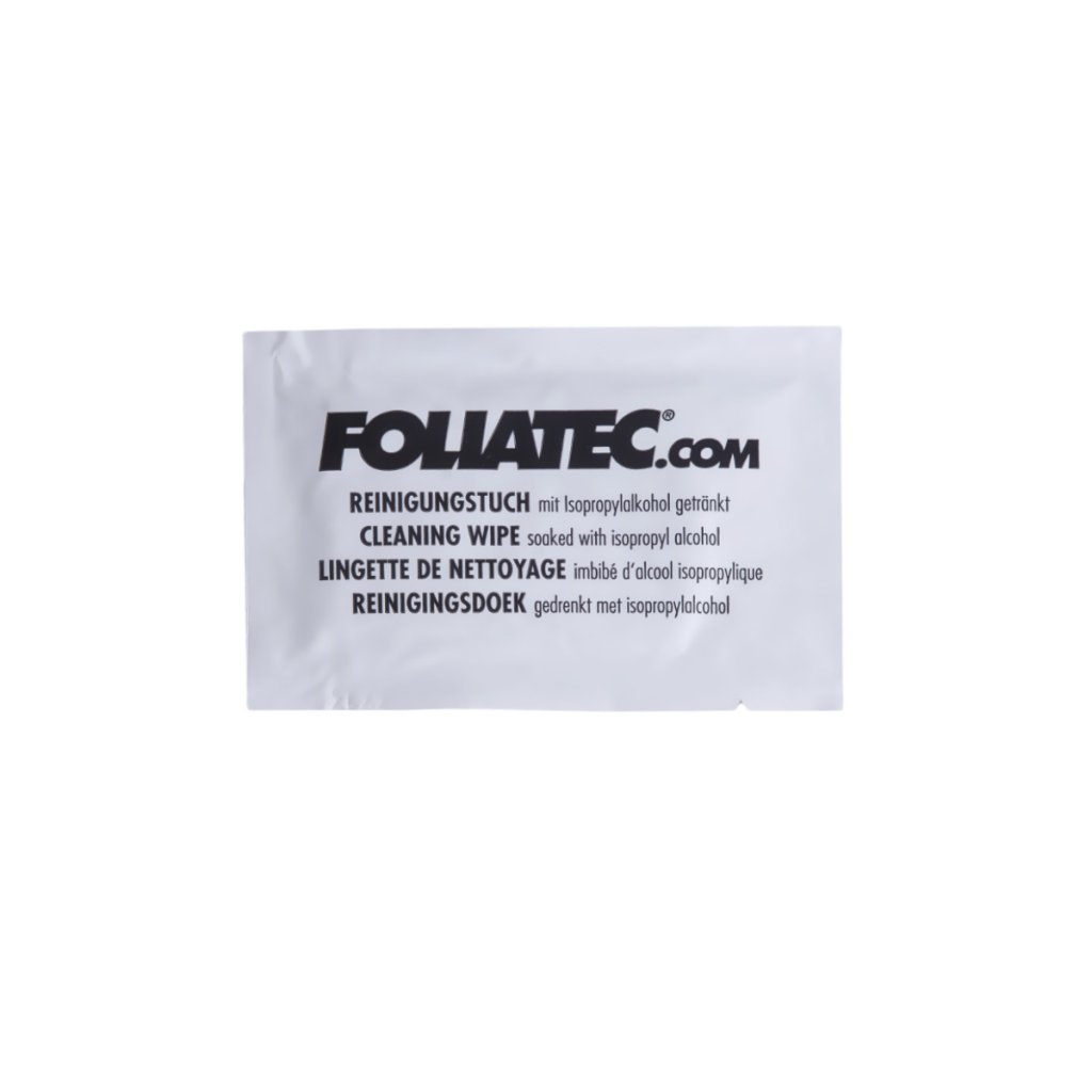 Sada čistících ubrousků Foliatec s isopropylalkoholem, sada 10 ks