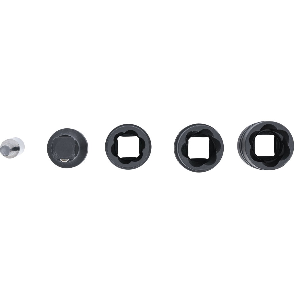 Sada na poškozené šrouby a matice, oboustranné, 1/2", 17, 19, 21 mm - B7467