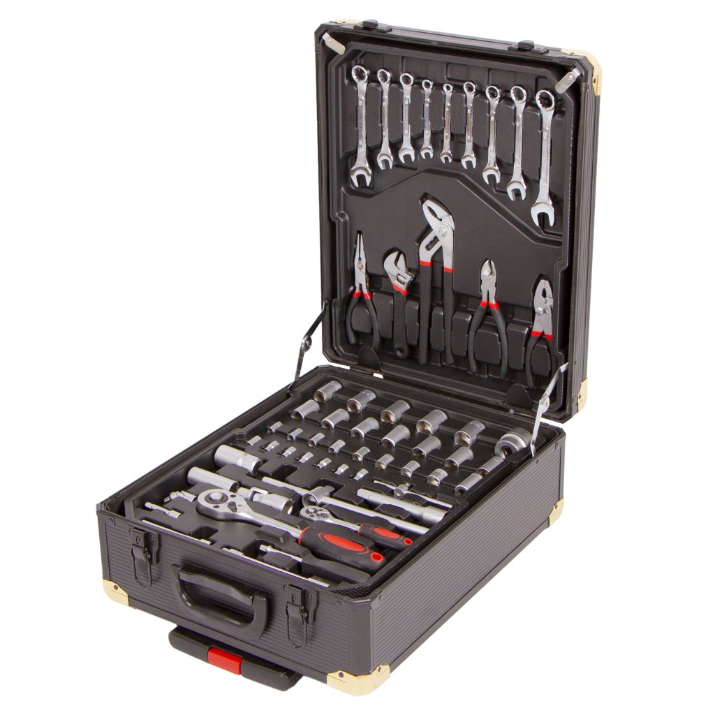 Sada nářadí, Gola sada 1/2" a 1/4" - 428 ks - HT494003