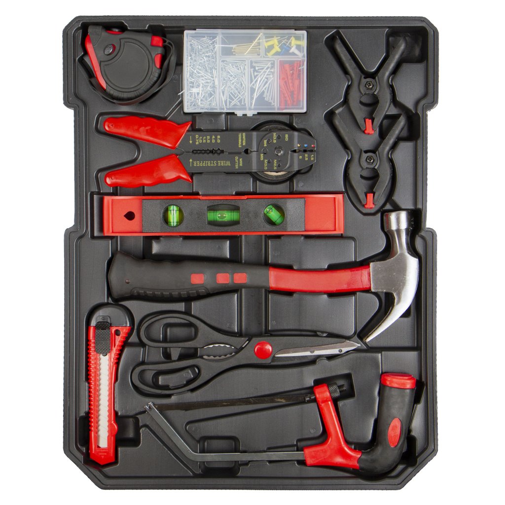 Sada nářadí, Gola sada 1/2" a 1/4" - 428 ks - HT494003