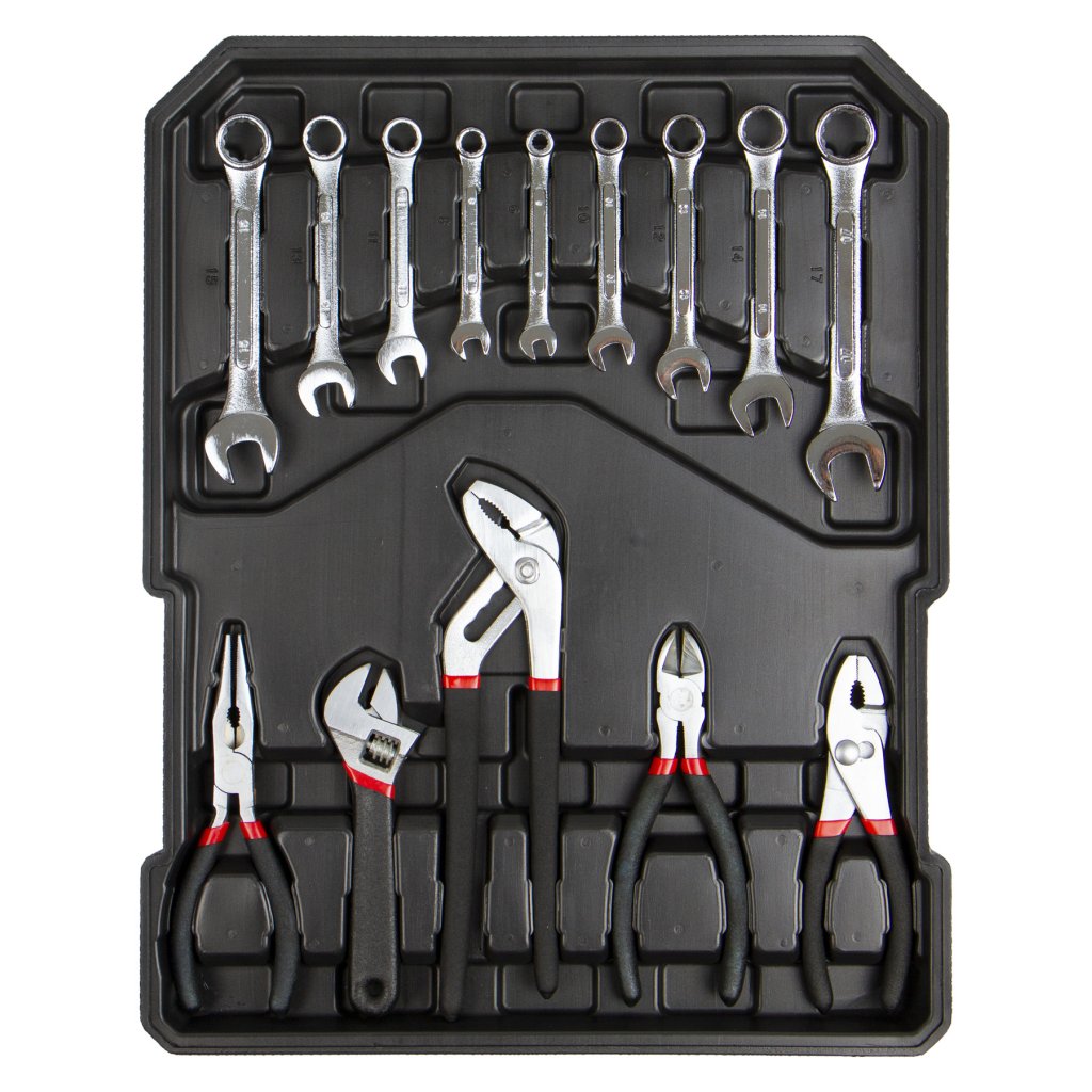 Sada nářadí, Gola sada 1/2" a 1/4" - 428 ks - HT494003