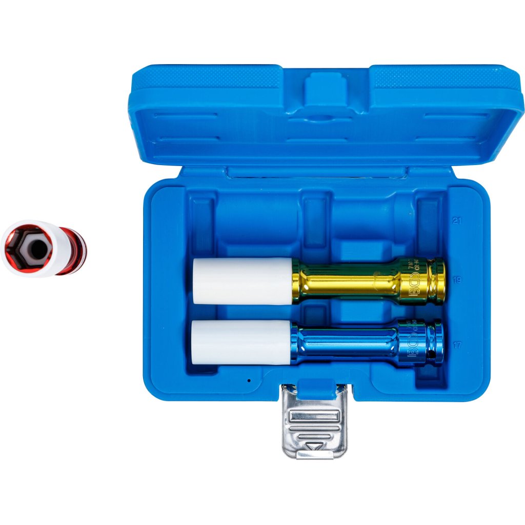 Sada nástrčných klíčů na ALU kola, prodloužené, 1/2", 3 ks - BGS 7100