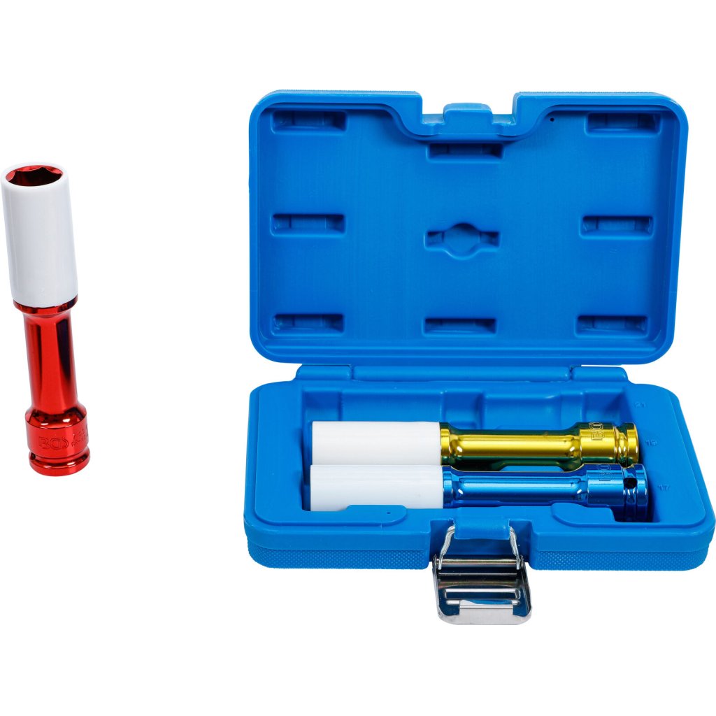 Sada nástrčných klíčů na ALU kola, prodloužené, 1/2", 3 ks - BGS 7100