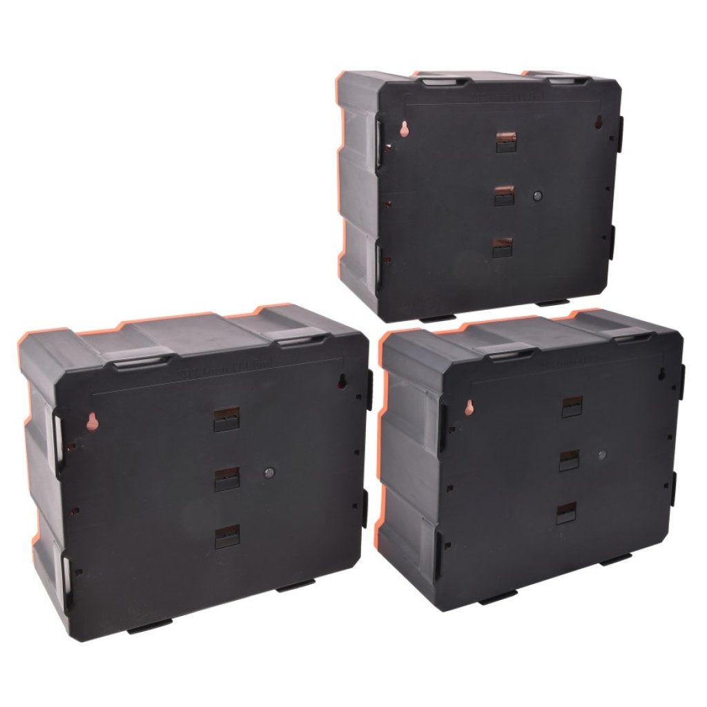 Sada plastových organizérů Tactix, 4 ks - TC32067BAL