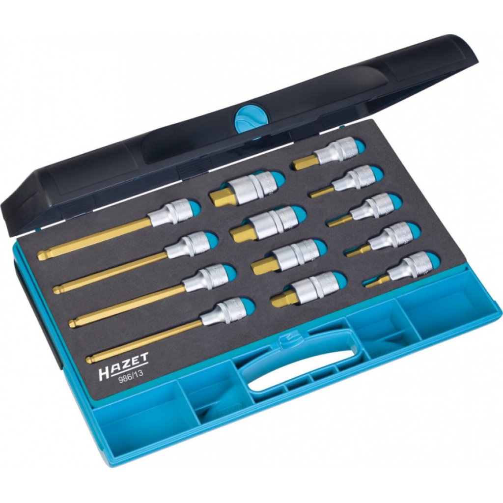 Sada profesionálních hlavic 1/2" IMBUS, 13 ks - HA168330