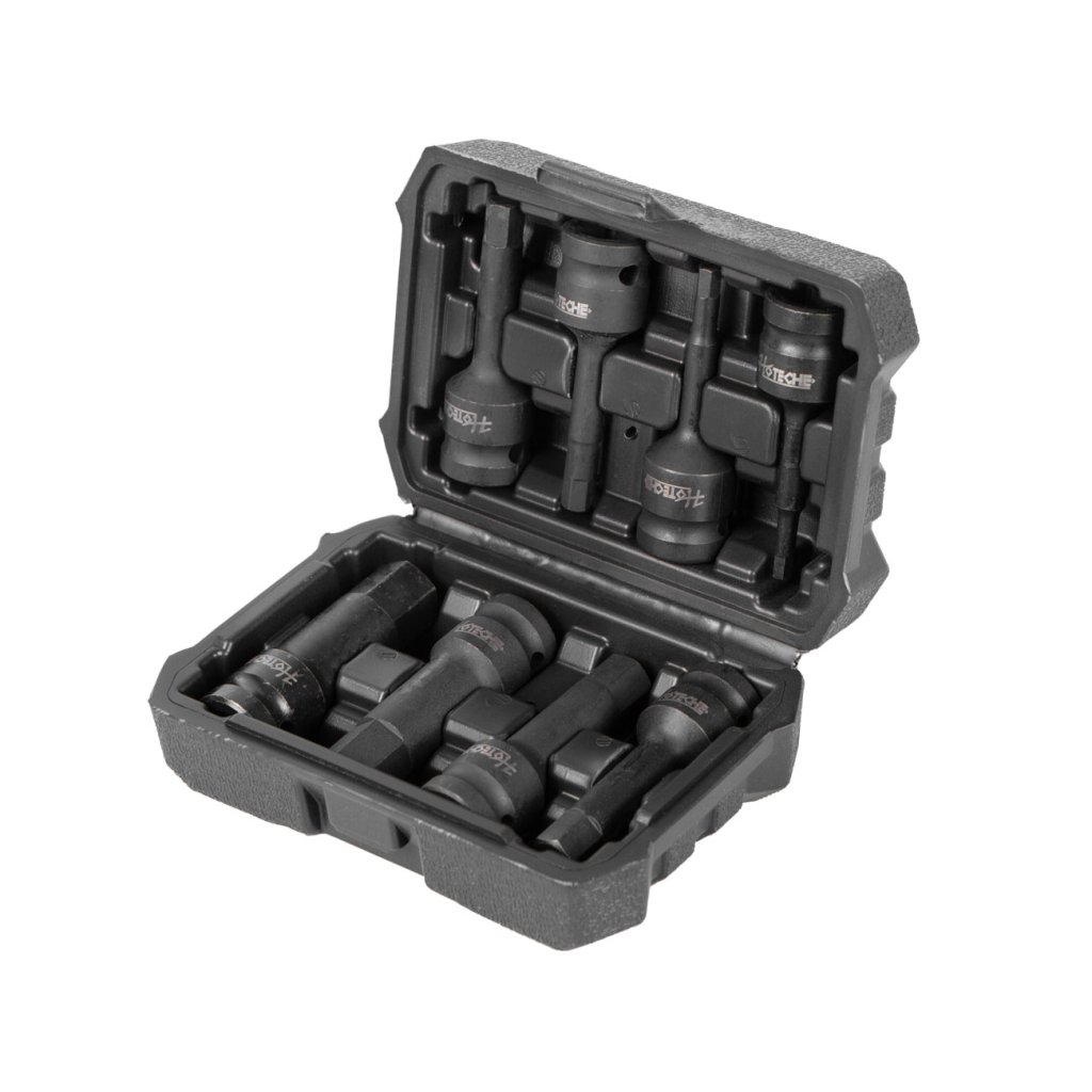 Sada vnějších nástrčných klíčů HEX 1/2", 8 ks - HT206200