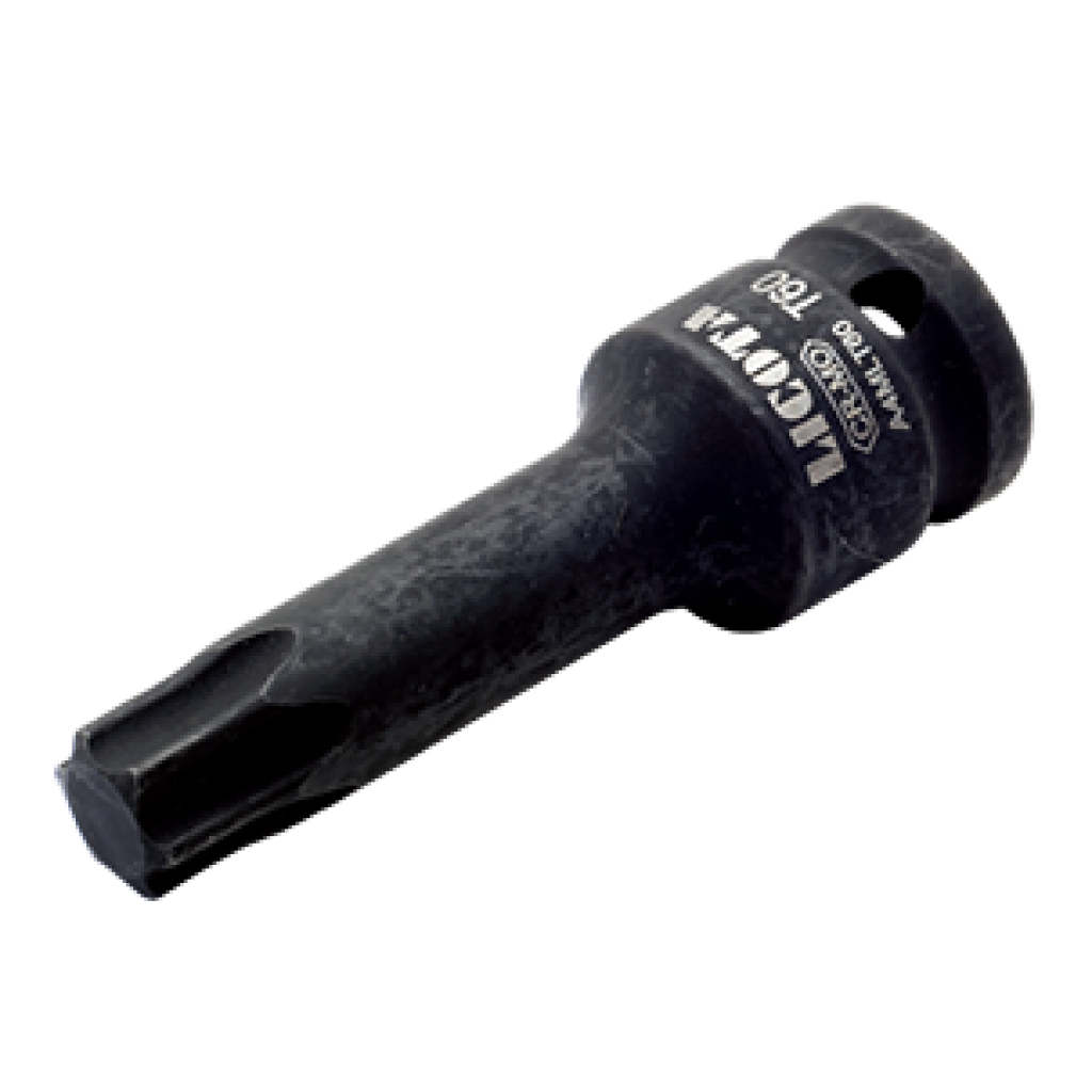 Sada vnějších nástrčných klíčů TORX 1/2", 8 ks - LIASA40007